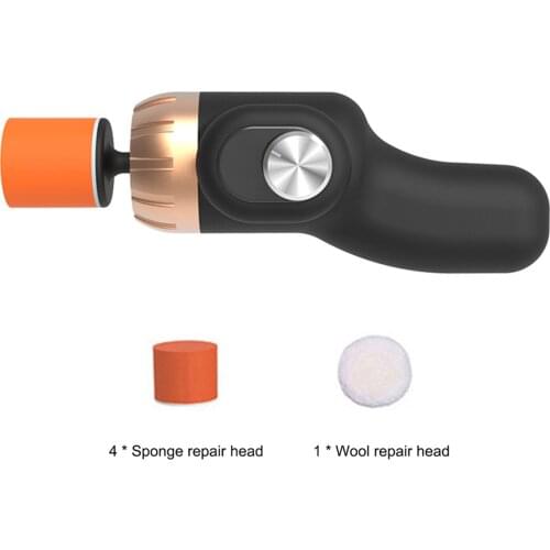 60W Mini Polishing Machine Corded Car Polisher Electric Polisher Polishing Waxing Machine Automobile Surface Scratch Repair Tool