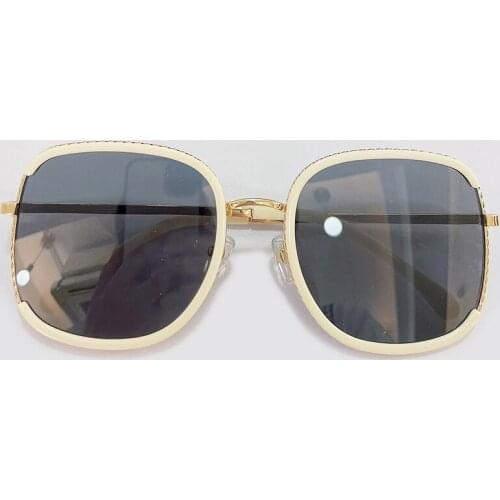 2021 New Luxury Brand Sunglasses For Women Men Multicolor Square Half-Rim Alloy Frame Mirror Gradient Shades Lentes De Sol Mujer