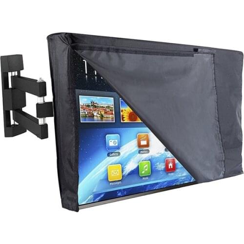 New Outdoor TV Screen Cover with Transparent Film LCD Television Protector Rainwater Ultraviolet Dust (Resistant) FC130