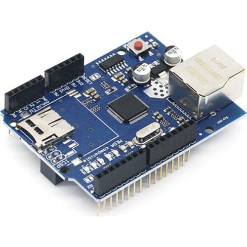 NEW-For UNO Shield Ethernet Shield Support Mega for UNO R3 2560 1280 328 UNR R3 Only W5100 Development Board for Arduino