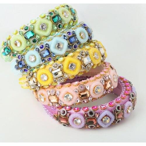 New Fashion Women Bride Flowers Headband Mexican Style Rose Flower Crown Hairband Ladies Elastic Beach Hair Accessories Headband