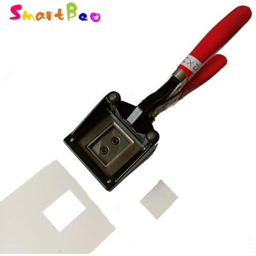 Photo Paper Cutter for Photograph ID Photo Punch Square or Fillet Corner, 1inch or 2 inch, Several Sizes
