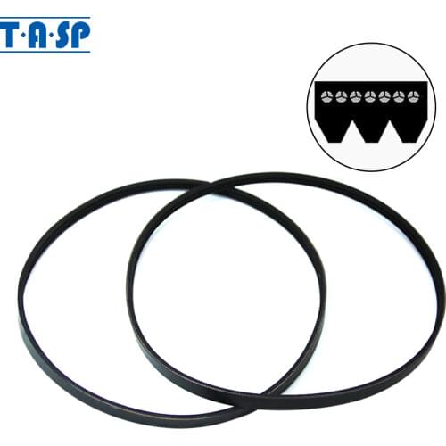 TASP 2pcs 3 Ribbed Rubber Drive belt 3PJ605 Replacement V-Belt for Thicknesser Planer Einhell TH-SP-204 W588 ERBAUER ERB052BTE