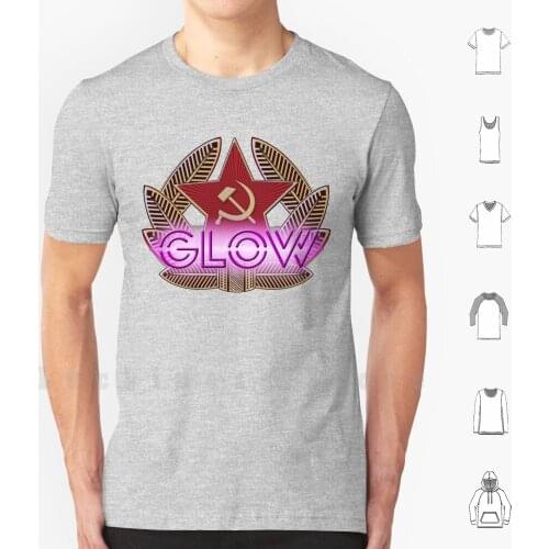 Glow Zoya T Shirt DIY 100% Cotton 6xl Zoya Zoya The Destroya Wrestling 80s Tv Series Netflix Urss Soviet Russia