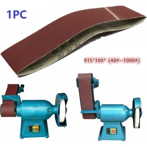 1pc Sanding Belts 100 X 915mm DURABLE 4 X 36 Inch Cloth Belt Sanders 40-1000 Grit Annular Belt Workshop Equipment Sanding Belts
