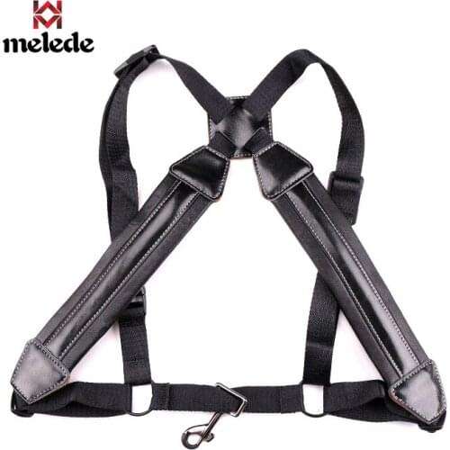 High-end brand baby goat saxophone strap saxophone strap wholesale musical instrument strap black