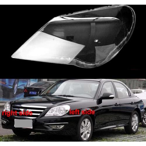For Hyundai Moinca 2009 Front Headlights Cover Headlamps Transparent Lampshade Headlight Shell Solidification Treatment