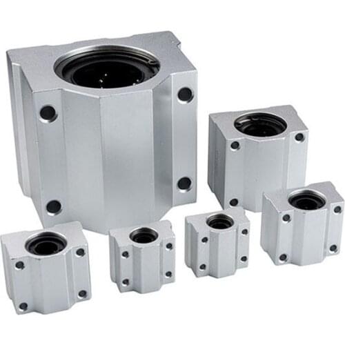 1PCS SCS6UU SCS8UU SCS10UU SCS12UU SCS13UU SCS16UU SCS20UU SCS25UU Linear Motion Ball Bearing Slide Slider Bushing CNC