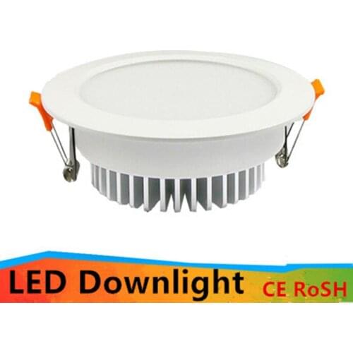 10XNEW 5W 9W 12W Dimmable Led light COB Ceiling 85-265V ceiling recessed Lights Indoor Lighting + LED driver