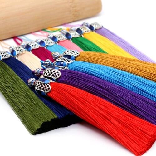 5Pcs/Pack Vintage Ice silk Tassels / jewelry accessories / jewelry / earrings accessories DIY Clothing home decoration materials