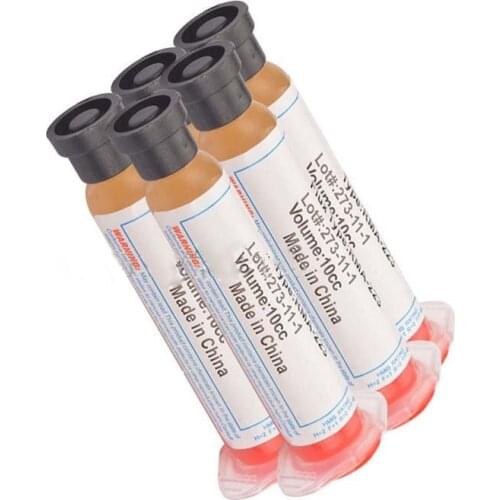5x Solder Paste Flux Grease Volume 10cc For LED BGA SMD Resinic Pasty Flux