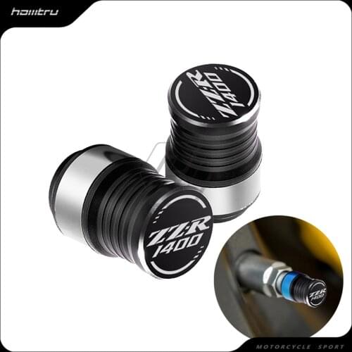 Motorcycle Accessories Wheel Tire Valve Caps Covers Case for Kawasaki ZZR1400 ZZR 1400 Rim