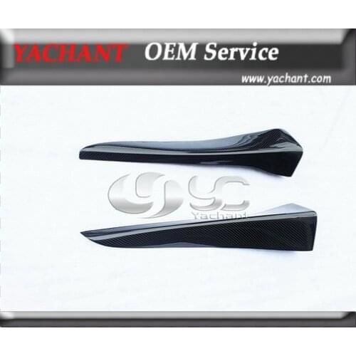 Carbon Fiber VTX Style Side Skirt Spat Addon Fit For 2008-2010 Mitsubishi Lancer Evolution EVO 10 X