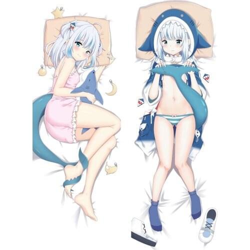 2021-Feb Update Japanese Anime Virtual Vtuber YouTuber Otaku Dakimakura body Pillow case Hugging Body Pillow Cover Case