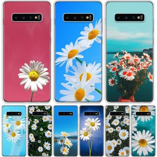 Daisies Background Phone Case For Samsung Galaxy A50 A70 A30S A51 A71 A10 A20E A40 A90 A20S M30S A6 A7 A8 A9 Plus Coque