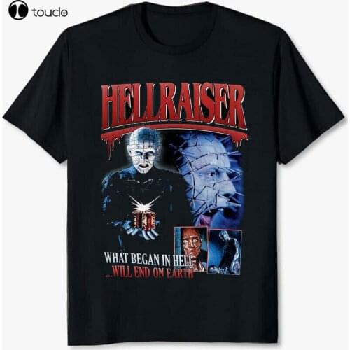 Hellraiser Supernatural Horror Film Unisex Black T Shirt Movie Tee Size S-3Xl