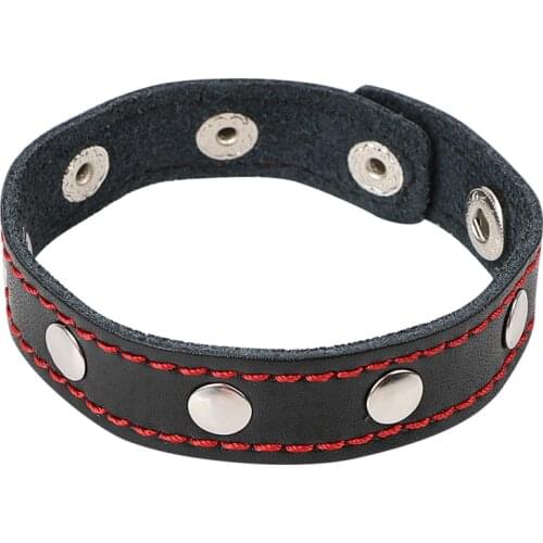 IKOKY Sex Toys For Men Time Delay Ejaculation Cock Rings Adjustable Sex Products Leather Penis Rings Belt Fasten