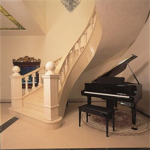 Laeacco House Interior Piano Stairs Chandelier Interior Photographic Backgrounds Photography Backdrop Photocall Photo Studio