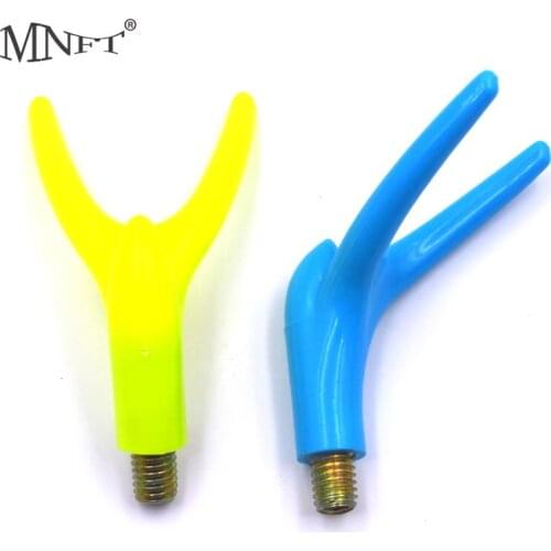 MNFT 1PCS Carbon Fishing Rod Rest Head Carp Fishing Alarm Pole Rests Holder Fishing Tackle with 8mm Screw Connectors