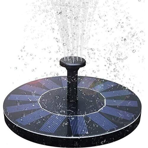 Solar Fountain Watering kit Power Solar Pump Pool Pond Submersible Waterfall Floating Solar Panel Water Fountain For Garden 2