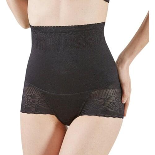 Newest Summer Postpartum Ultra-thin Belly Underwear High Waist Hip Stomach Abdomen Underwear Female Body Shaping Wear