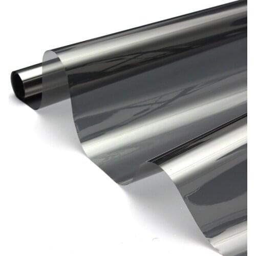 50cmX200cm Anti scratch adhesive reflective film VLT35% metallized car window tint film