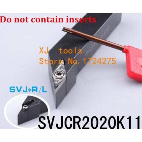 SVJCR2020K11 / SVJCL2020K11 Toolholder 20*20MM CNC turning tool holder, 93 degrees External turning tools, Lathe cutting tools