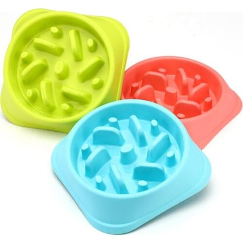 Training Bowl Suffocation Bowl Feeder Puppies Pet Bowel Feeding Slow Speed Dog Supply Strictly Control Kittens For Pets To Avoid