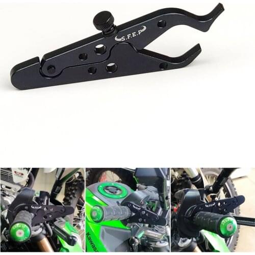 Universal Motorcycle Cruis e Control Throttle Lock System For Kawasaki Ninja 250 300 Z250 Z300 Z125 Ninja 400 NINJA 650 H2
