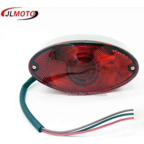 E-MARK CE EEC 12V Brake Tail light Fit For Jinling Quad ATV Bike Motorcycle Scooter JLA-931E LUOLI E8 50R-000638 Bike Parts