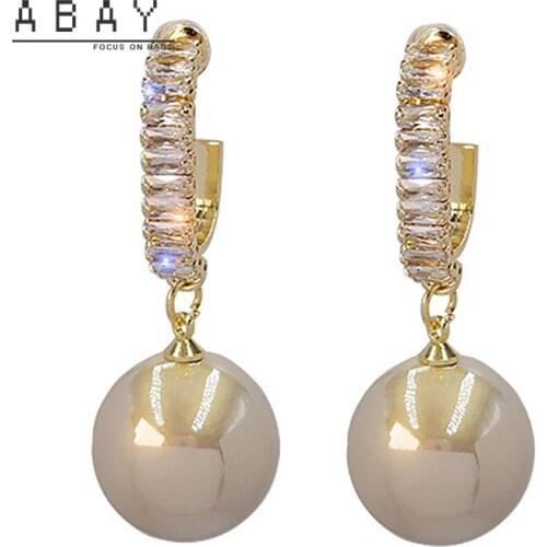 S925 Silver Needle Zircon Pearl Earrings Women New Fashion Simple Temperament Retro Design Ear Pendant Female Wholesale Trend