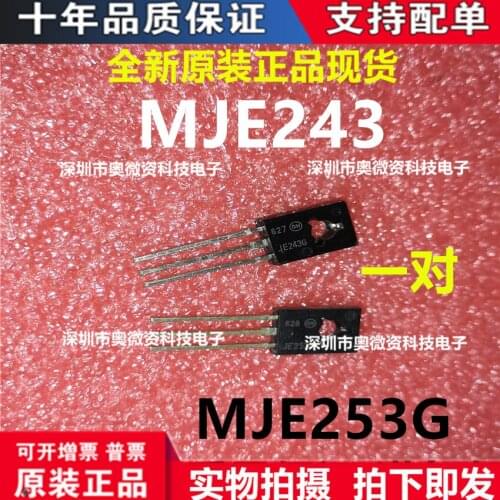 100% Original In Stock New MJE243G MJE253G JE253G JE243G