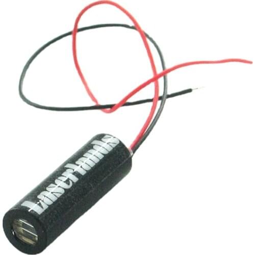 1242 808nm 200mw Infrared Dot Laser Module Fixed Focus DC 3V