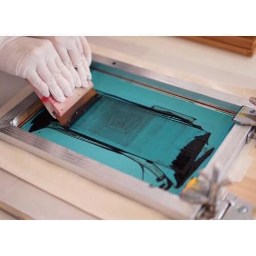 Aluminum Silk Screen Printing Frame, with Squeegee Accessories for DIY T-Shirt, Crafts, Print Patterns