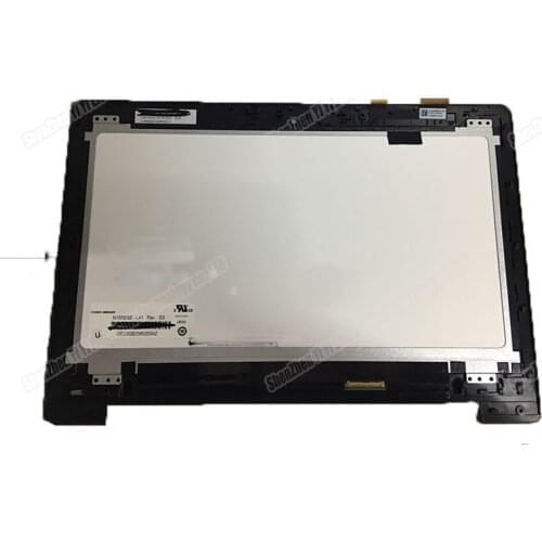 13.3" Touch LCD Assembly Screen + Digitizer with Frame For Asus VivoBook S300 S300C S300CA N133BGE-L41 Rev.C