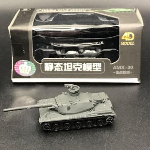 1:144 Finished 4D Tank Model Toy For Military Fans Boys Birthday Kids Gift