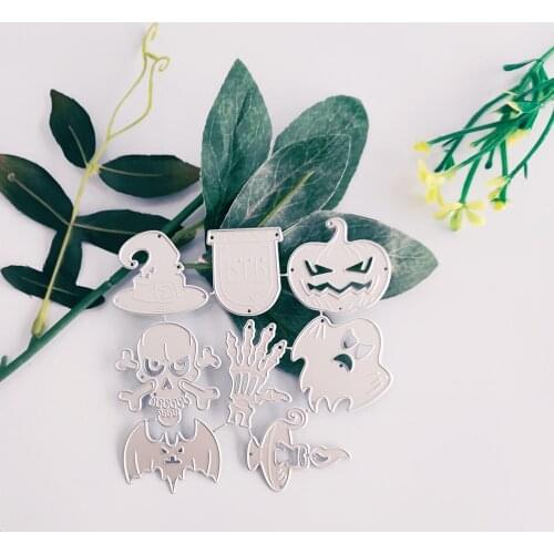 Halloween set metal cutting mould, Christmas gift, scrapbook card DIY new decoration