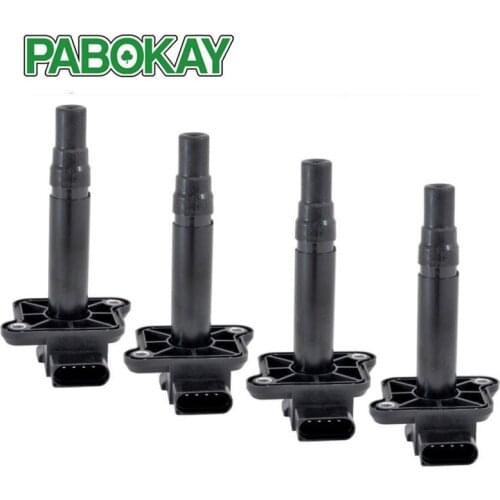 Set of 4 Brand New Ignition Coil for Audi A3 A6 A8 RS6 S3 S6 S8 TT 1.8L T 4.2L 06B905105 06B905115 06B905115B 06B905115E