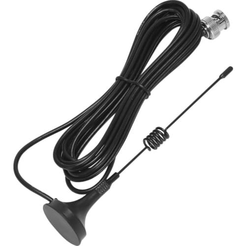 NEW-Mini Magnet Base Wide-Band Scanner Receive Antenna for Uniden Bearcat Radioshack Motorola Aor Bnc