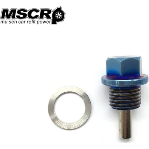 New type Titanium alloy Magnetic Oil Drain Plug M12*1.25 for Toyota and Nissan