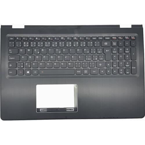 Shell C Cover Palmrest Upper Case With CZ Keyboard for Lenovo Yoga 500-15ISK IBD IHW Flex 3-1570 Laptop 5CB0J34059