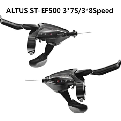 SHIMAN0 ALTUS ST-EF500 refers to the mountain bike 3*7S/3*8S speed connected to the handlebar brand new original