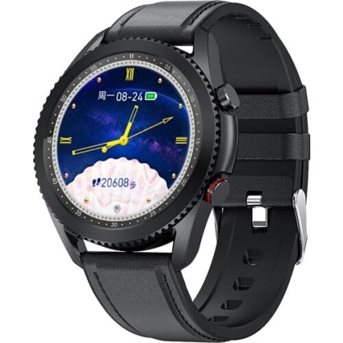 2021 T40 Fashion Smart watch men 1.3HD Full Touch Bluetooth Call Wearable Device Long Standby Sports SmartWatch For Android IOS