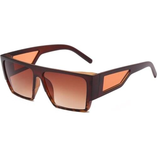 2020 New Retro Square Sunglasses Men Women Fashion Vintage Brand Design Driving Sun Glasses UV400 Brown Unsex Classic Goggle