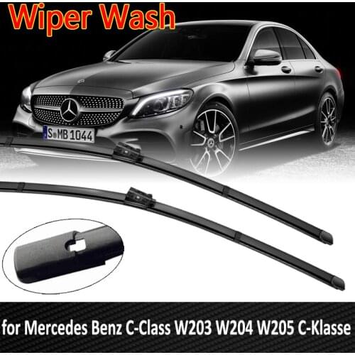 Front Windshield Wipers for Mercedes Benz C-Class W203 W204 W205 C-Klasse C180 C200 C220 C250 C300 Wiper Blade Car Accessories