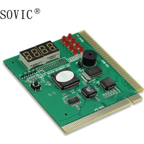 In stock! New PC diagnostic 2-digit pci card motherboard tester analyzer post code for computer PC Newest