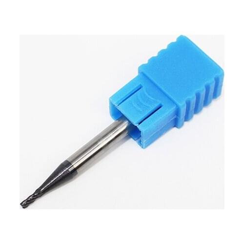 1PCS HRC50 1.5mm Solid Carbide Endmill D1.5X4LXD4X50L 4 Flute Standard Length Side milling Slotting Profiling face mill