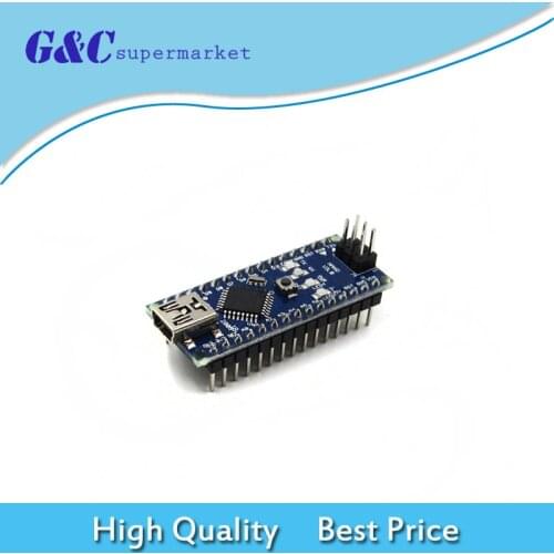 1PCS Nano V3.0 Mini USB ATmega328 5V 16M 100% FT232RL ORIGINAL For Arduino Nano diy electronic