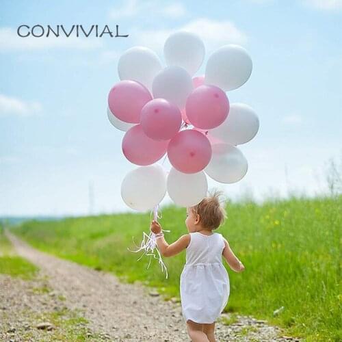 10inch Pink Latex Balloons Bouquet Ballons Decoration Birthday Baby Shower Party Supplies Wedding Decoration Ballons Kids Decor