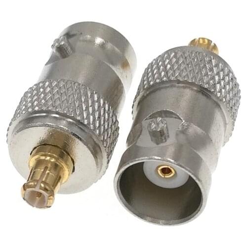 10pcs BNC Female Jack To MCX Male Plug RF Adapter Connector For GPS Antenna TV-Tuner